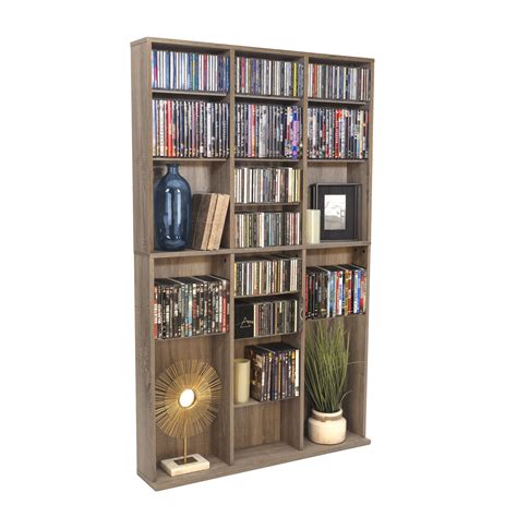 atlantic media shelf|Atlantic Oskar 756 Media Storage Cabinet